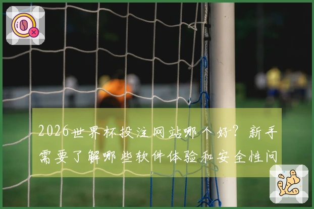2026世界杯投注网站哪个好？新手需要了解哪些软件体验和安全性问题
